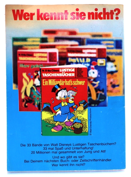 Walt Disneys Donald Duck Taschenbuch Nr. 5 (1. Auflage) von Ehapa